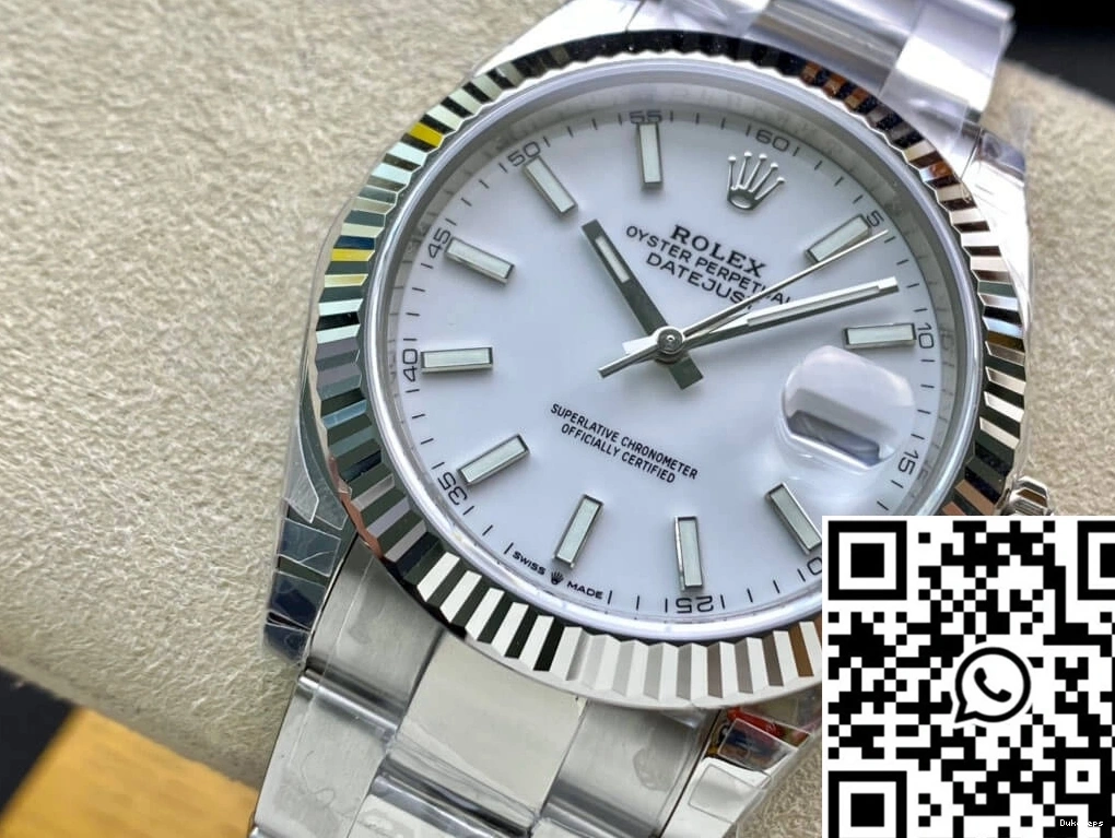 White VS Datejust Factory Rolex M126334-0009 Dial 0512